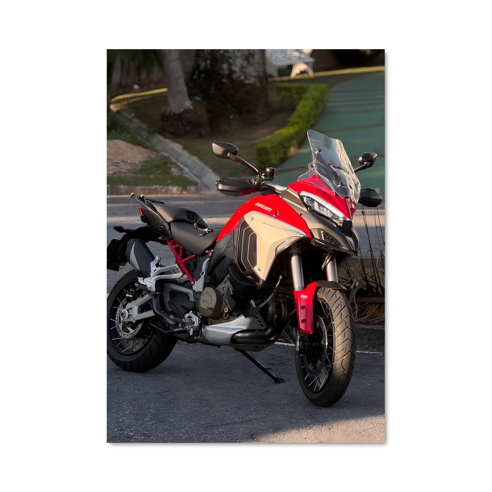 Poster Multistrada vs magnifique – affiche Ducati